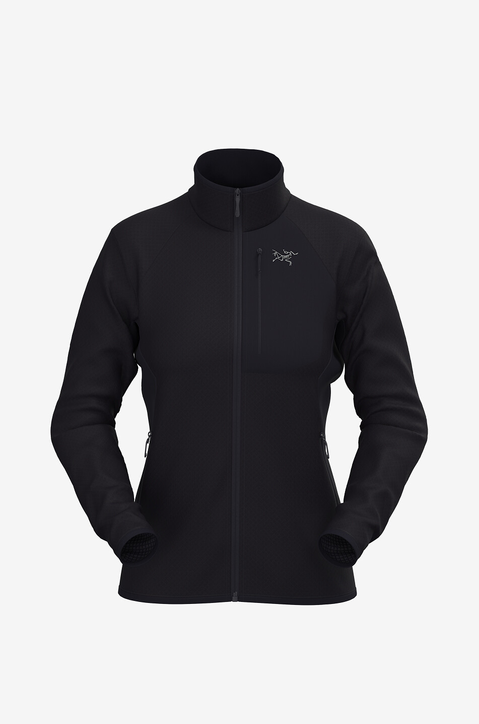 ARC'TERYX Veste polaire de sport Delta Femme NOIR 1