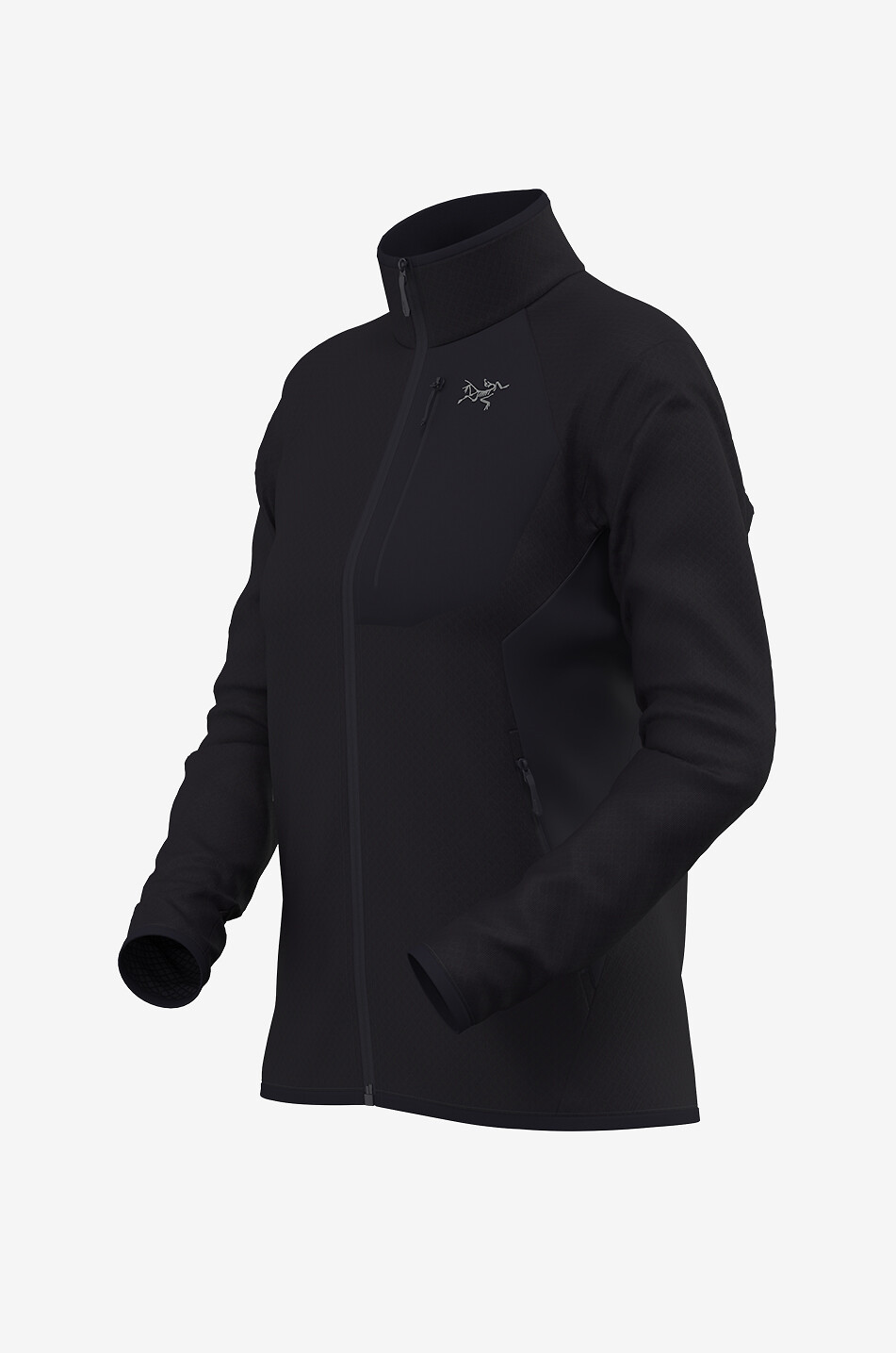ARC'TERYX Veste polaire de sport Delta Femme NOIR 2