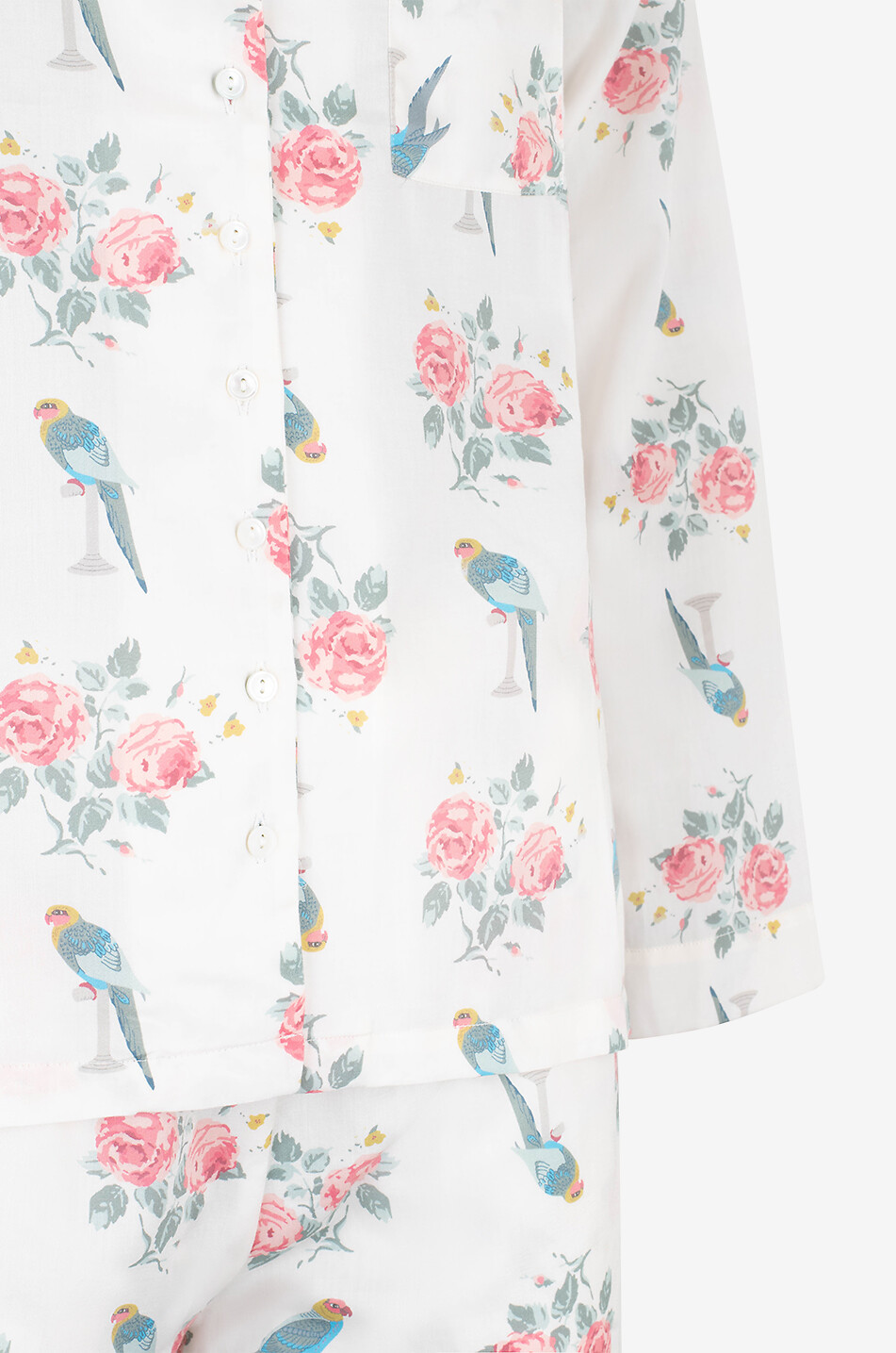 LALIDE A PARIS Norah flower print cotton sleepsuit Women MULTI COLOURED 5