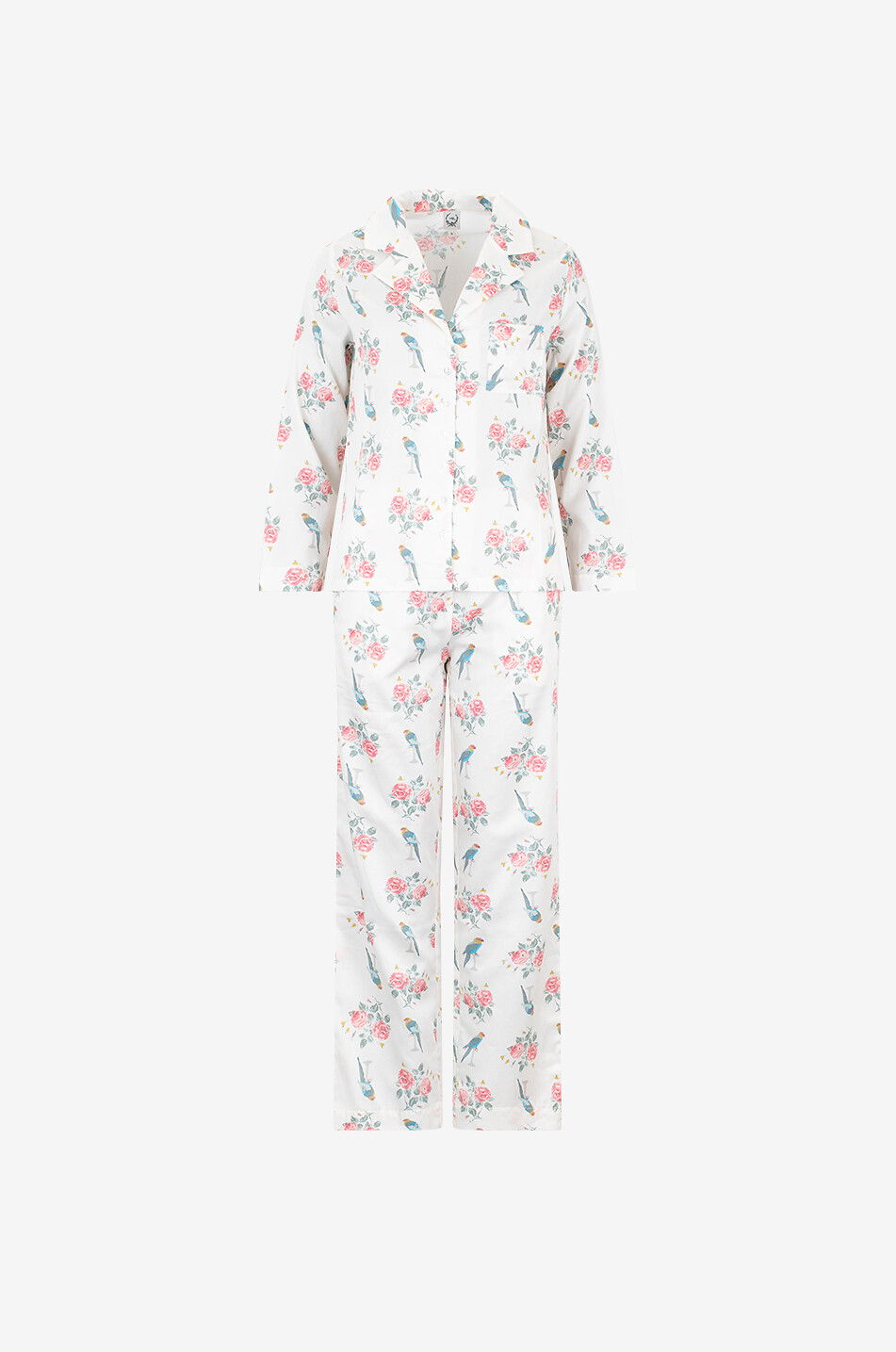 LALIDE A PARIS Norah flower print cotton sleepsuit Women MULTI COLOURED 1