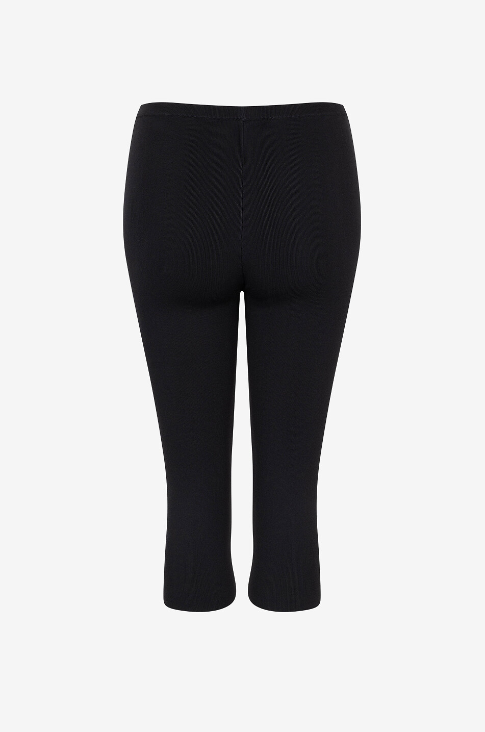 TOTEME Viscose cropped trousers Women BLACK 2