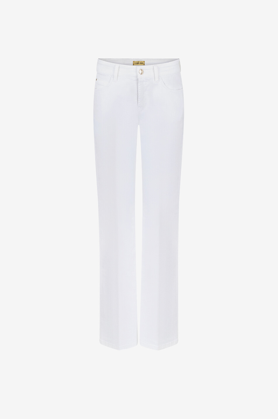 CAMBIO Ausgestellte Baumwolljeans Paris Flared Damen WEISS 1