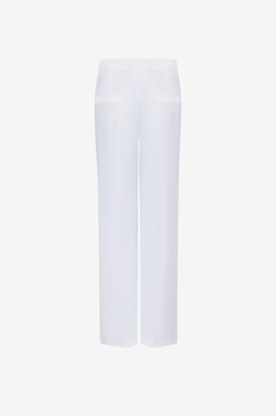 CAMBIO Mira linen and cotton wide-leg trousers Women WHITE 2