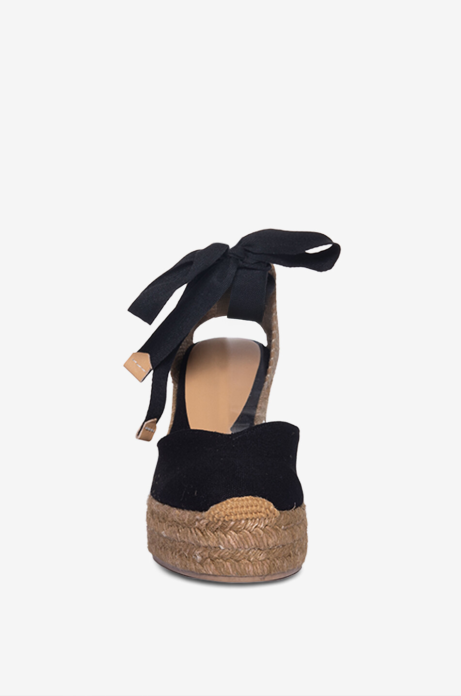CASTANER Espadrilles en coton Chiara Femme NOIR 2