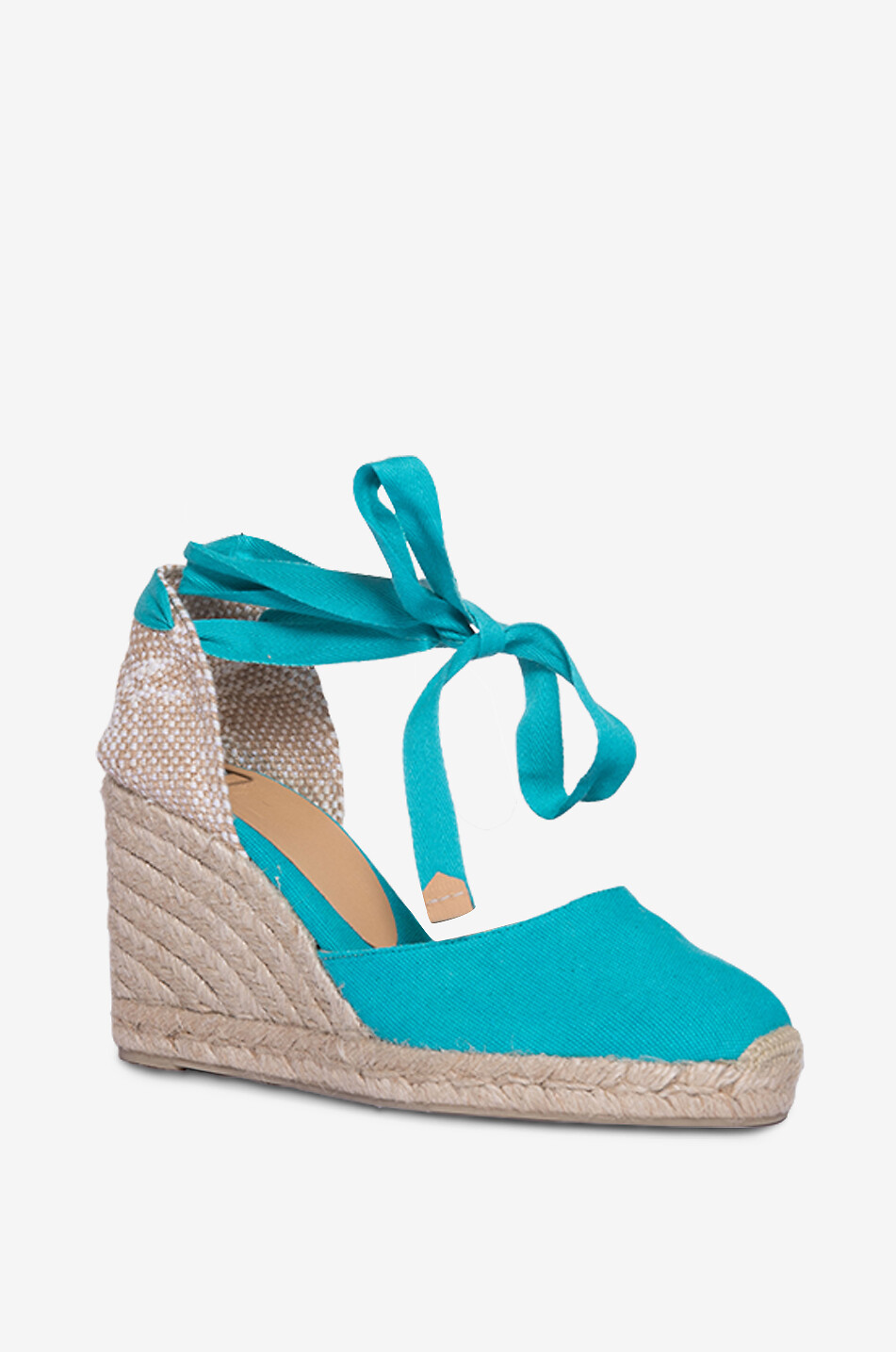 Espadrilles mit Keilabsatz aus Segeltuch Carina