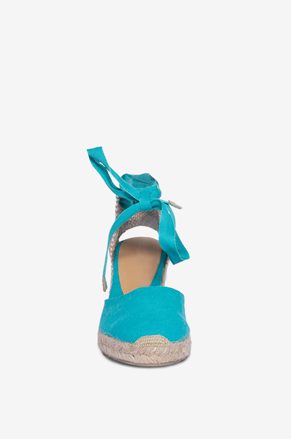 Espadrilles compensées en toile Carina