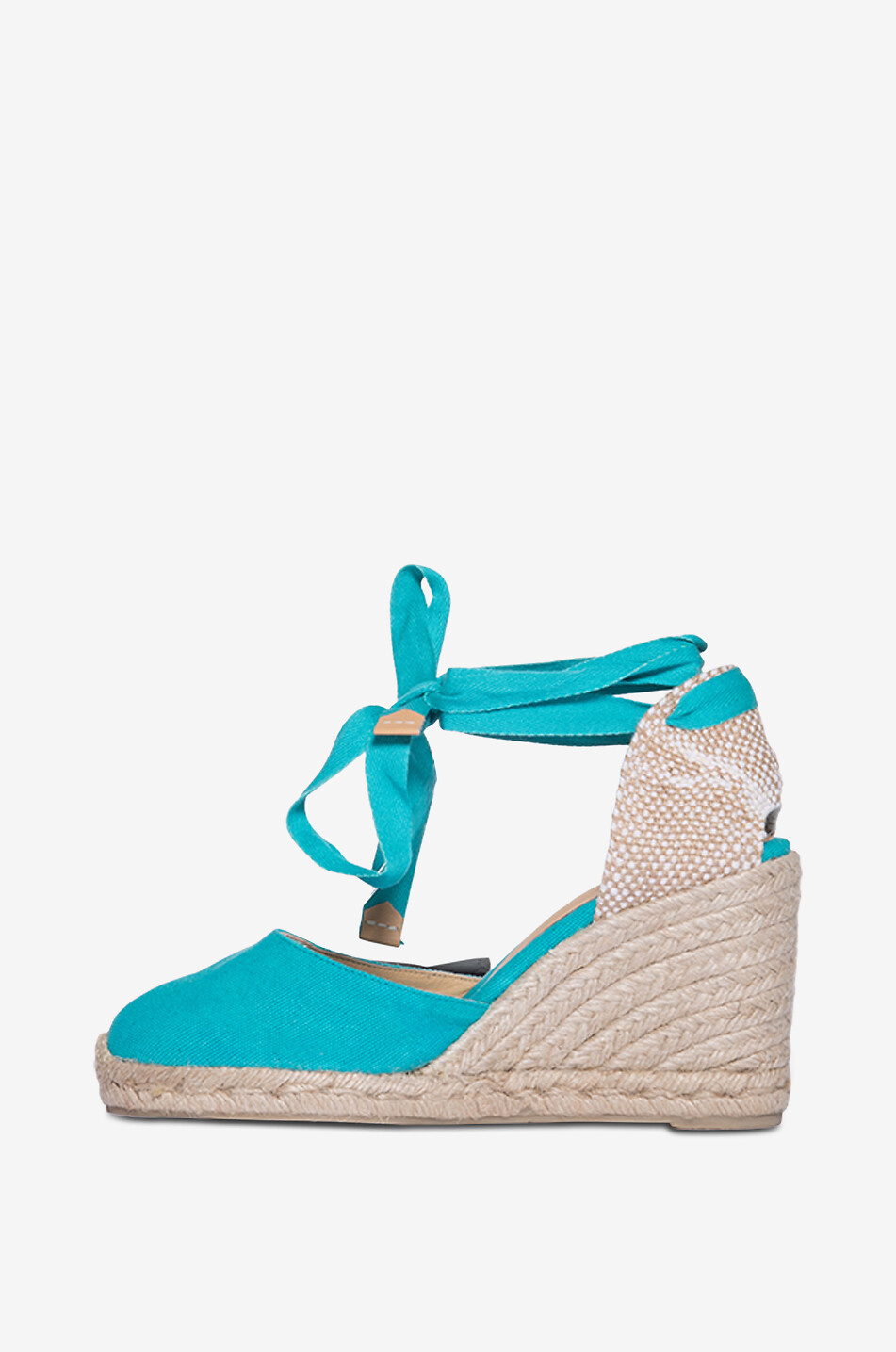Espadrilles compensées en toile Carina