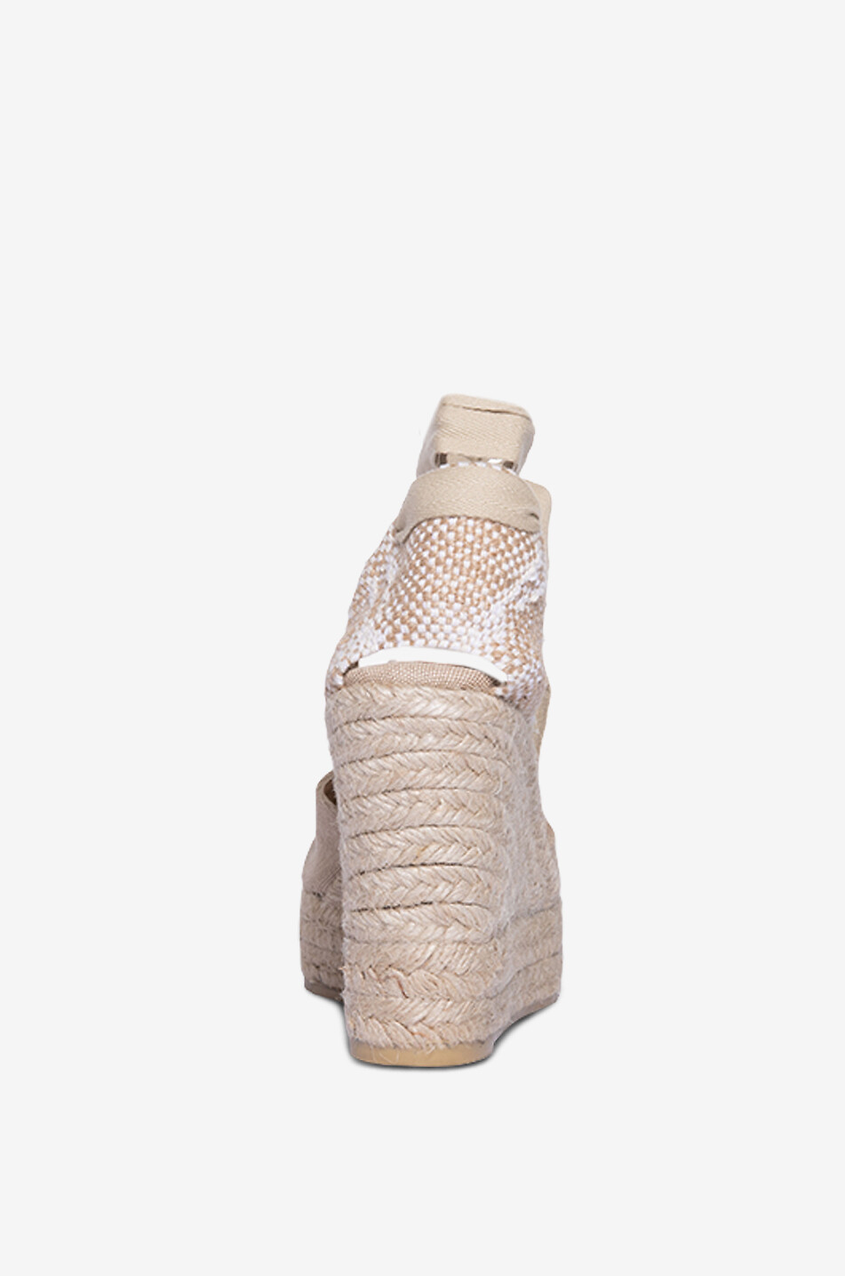 CASTANER Chiara canvas wedge espadrilles Women BEIGE 4