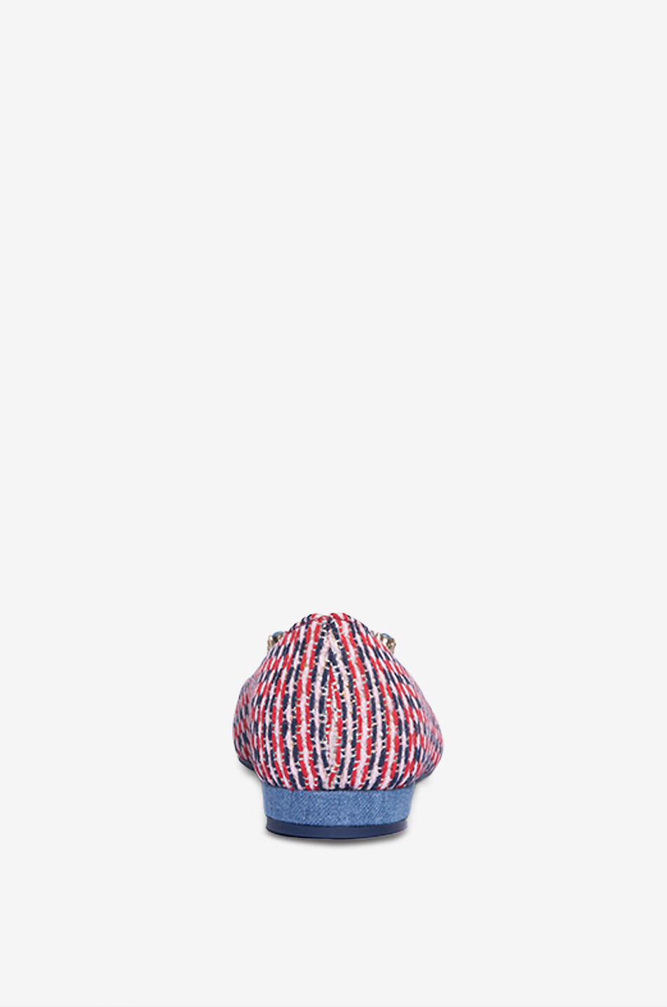 Ballerines bout pointu en tweed Amaia Deauville