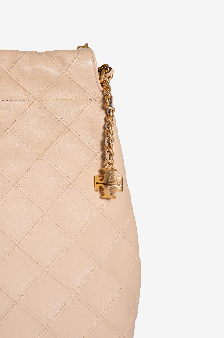 TORY BURCH Fleming quilted leather handbag Women BEIGE 2