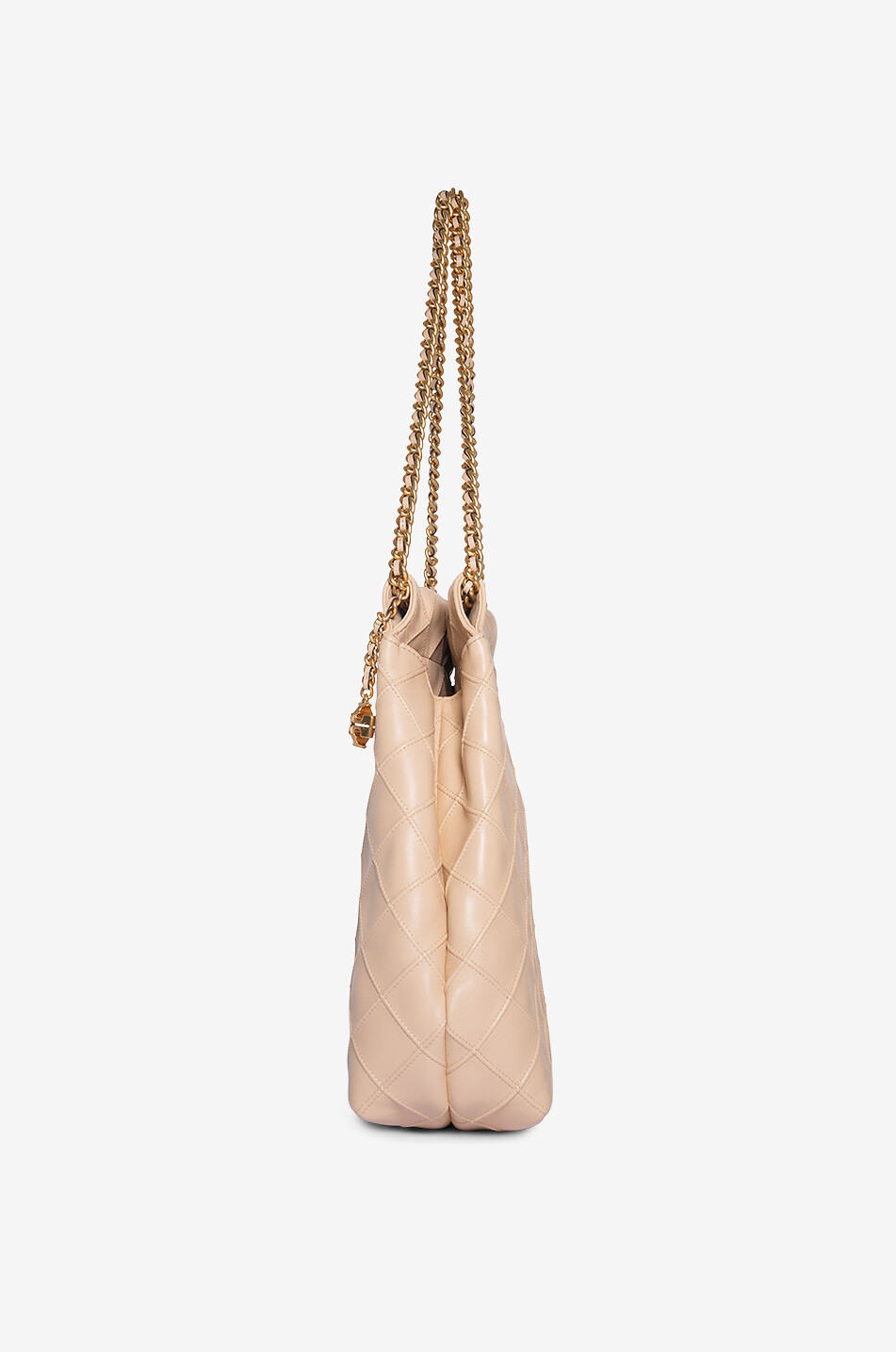 TORY BURCH Fleming quilted leather handbag Women BEIGE 5