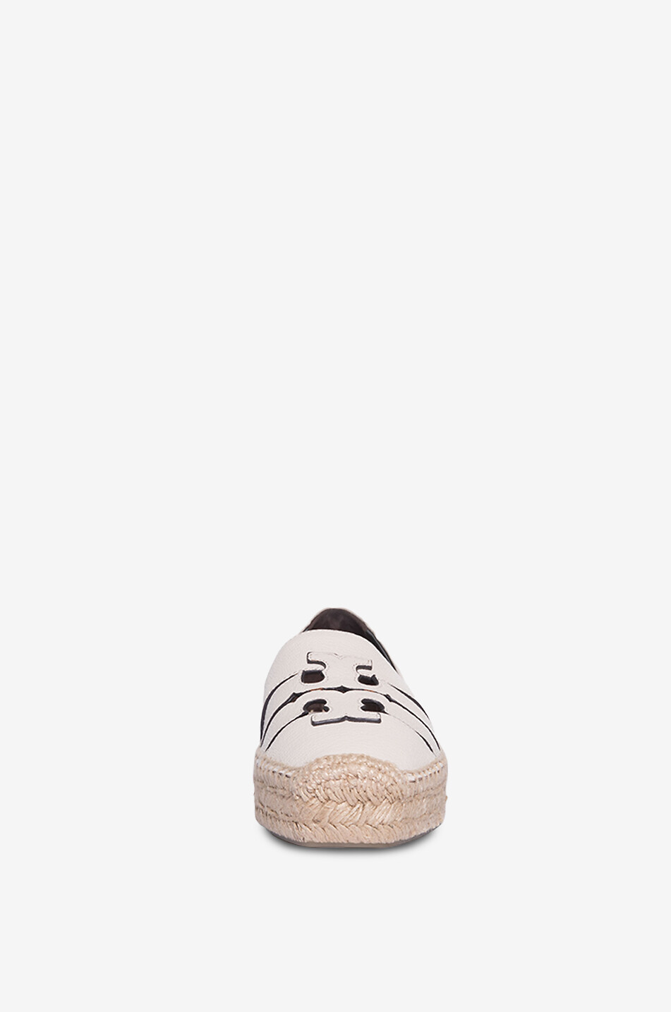 TORY BURCH Ines leather espadrilles Women EGGSHELL 2
