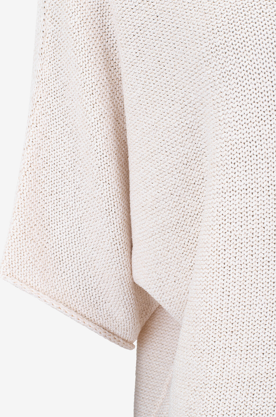 Pull boxy point mousse à col bateau et lurex