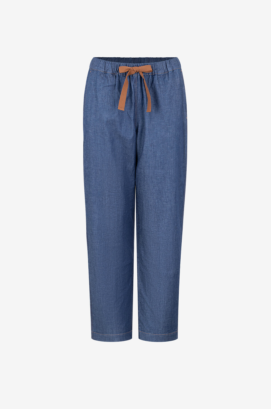 BIANCALANCIA Karottenhose aus Sommer-Denim Damen DUNKELBLAU 1