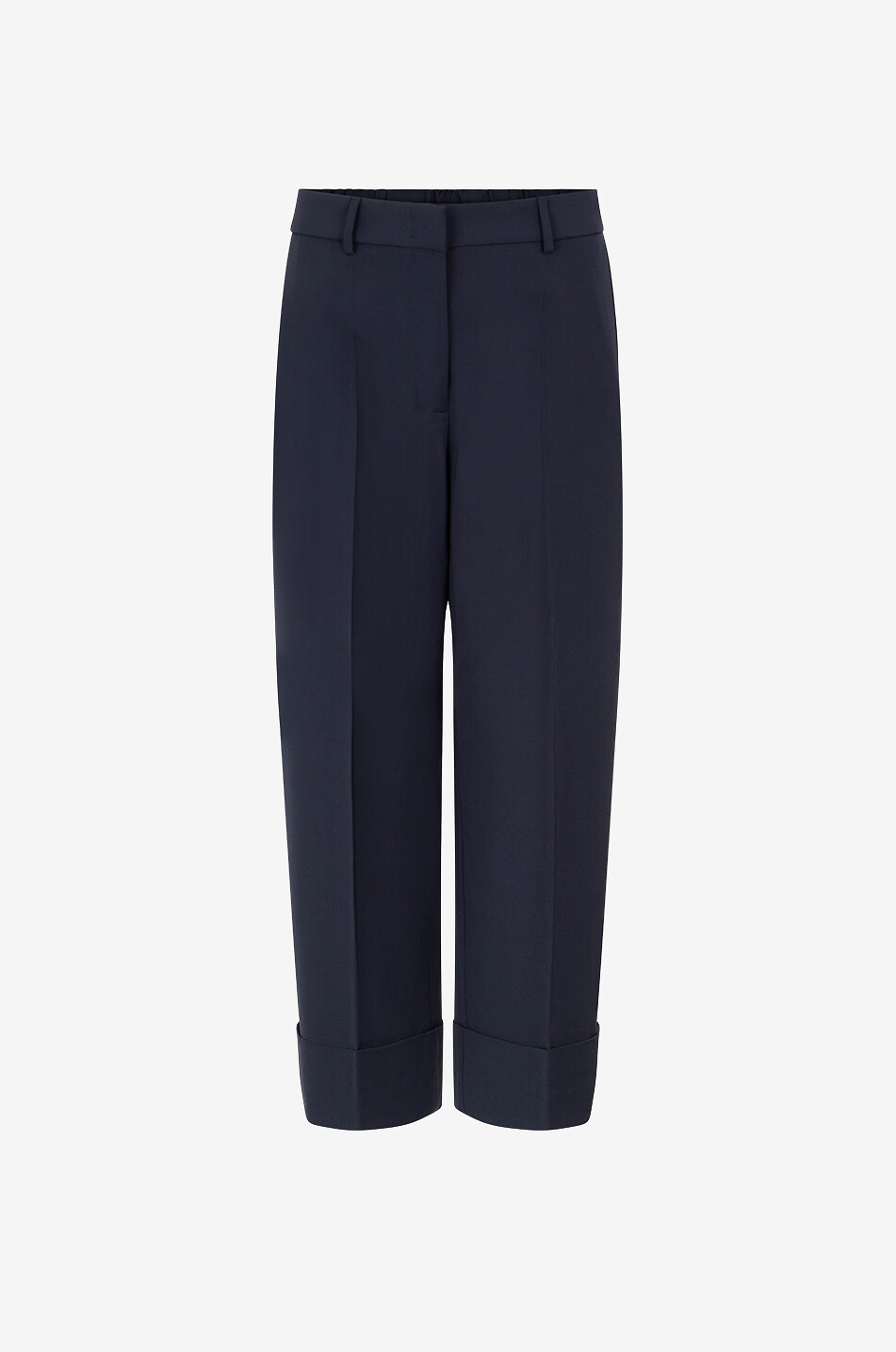 BIANCALANCIA Fliessende Wollhose Cool Wool Damen DUNKELBLAU 1