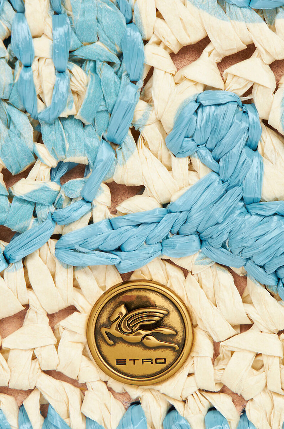 ETRO Handtasche aus besticktem Bast Bond Mini Damen BUNT 6