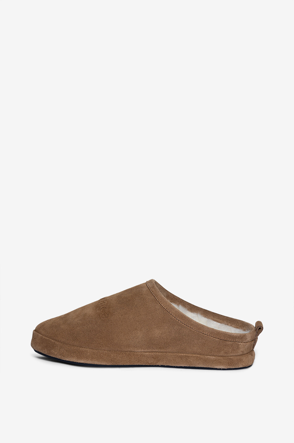 Wildleder-Pantoffeln mit Kunstpelzfutter Alaska