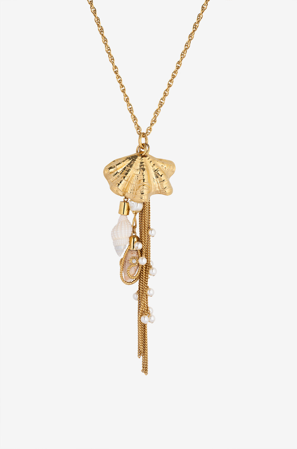 CHLOE Goldene Halskette The Chloé Shells Damen GOLDEN 1