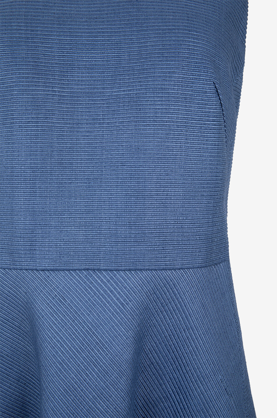 AKRIS PUNTO Ottoman silk twill sleeveless midi dress Women MEDIUM BLUE 3
