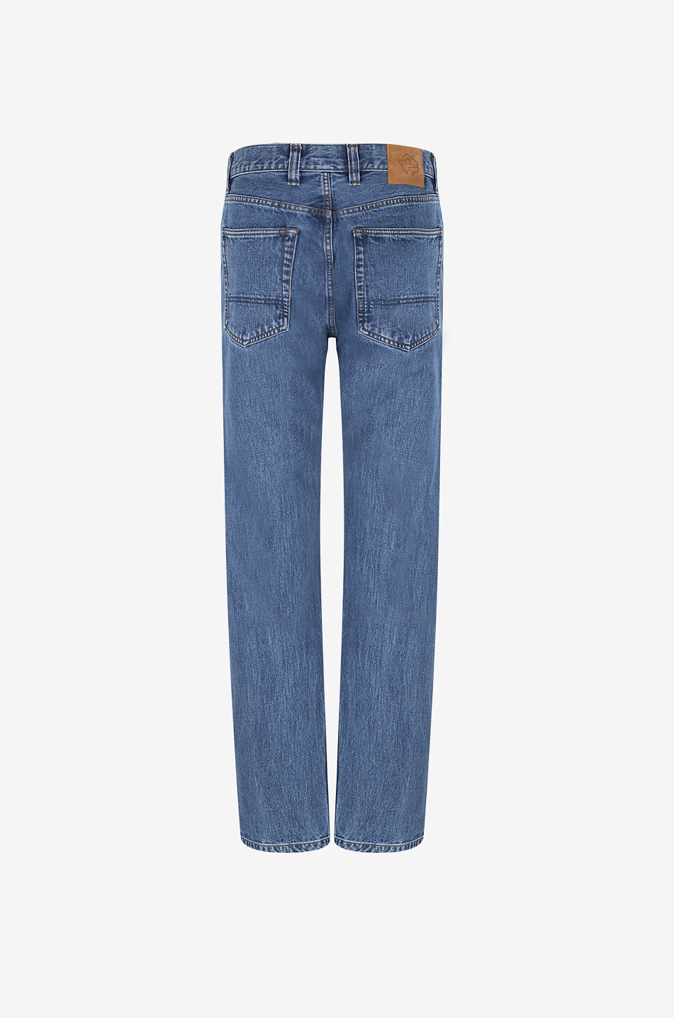 DRAKES Jean fuselé taille haute Bleach Wash Japanese Selvedge Homme BLEU 2