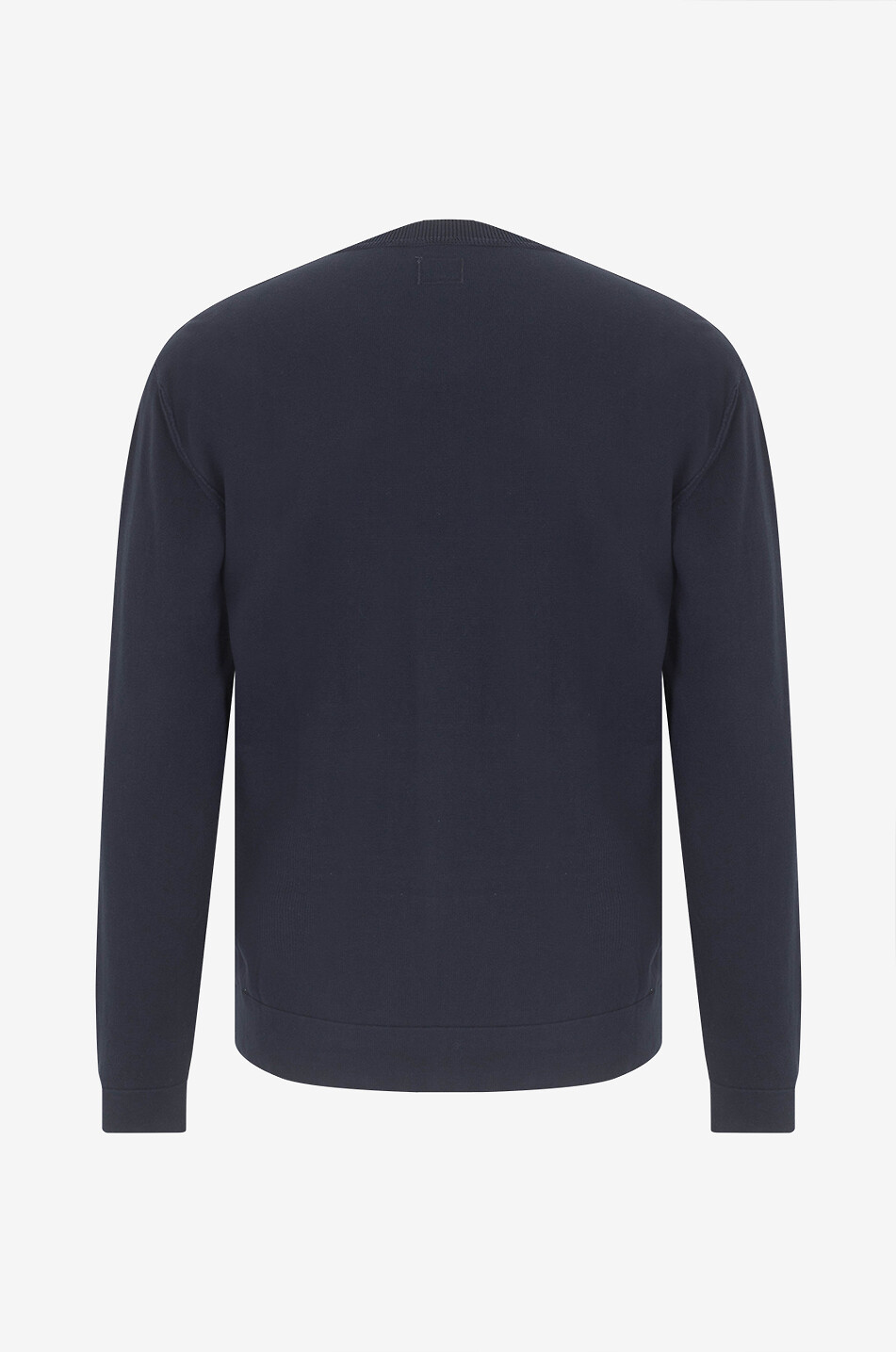 C.P. COMPANY Feinstrick-Rundhalspullover aus Baumwolle Old Dyed Herren DUNKELBLAU 2