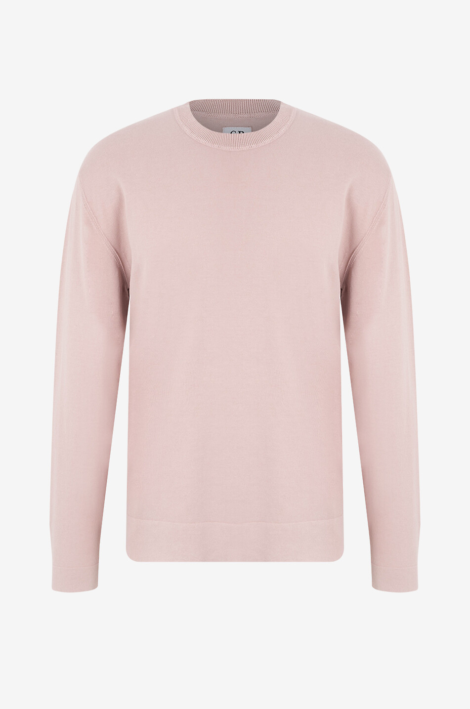 C.P. COMPANY Feinstrick-Rundhalspullover aus Baumwolle Old Dyed Herren ROSA 1