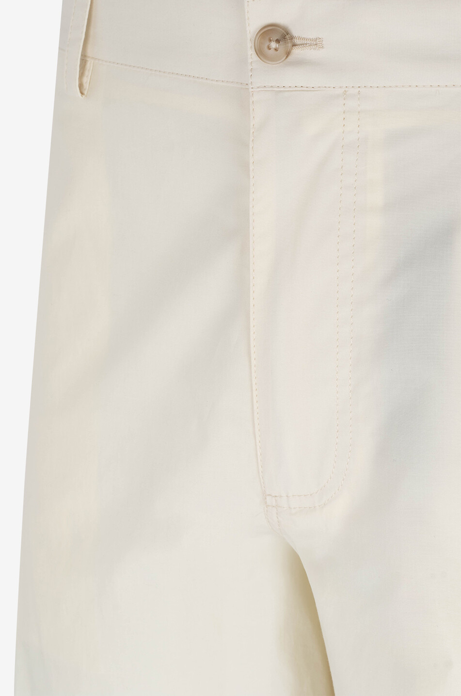 DOLCE & GABBANA Short cargo en popeline Homme Beige clair 3