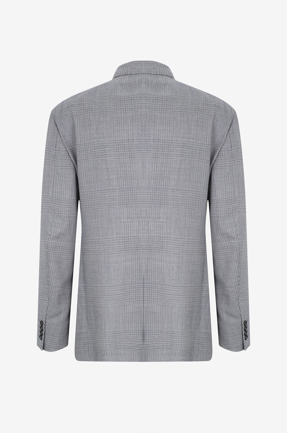 DUNHILL Cavendish glen check wool jacket Men DARK BLUE 2