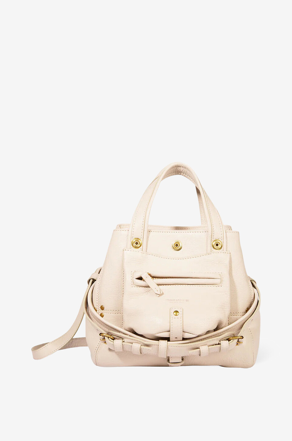 Sac porté épaule en cuir de chèvre Billy Nano