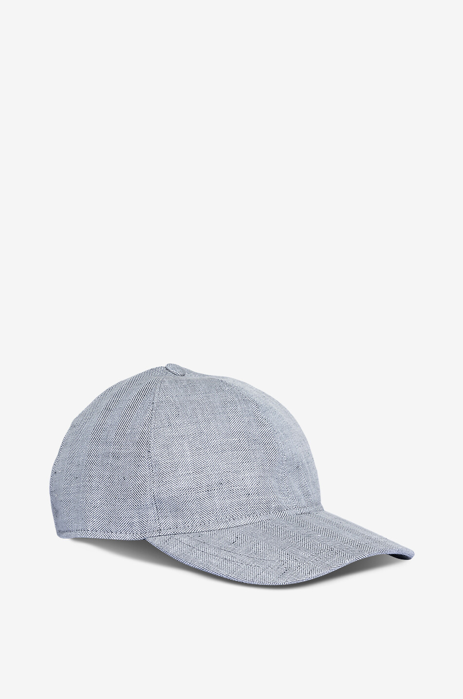 BORSALINO Hiker linen cap Men LIGHT GREY 2