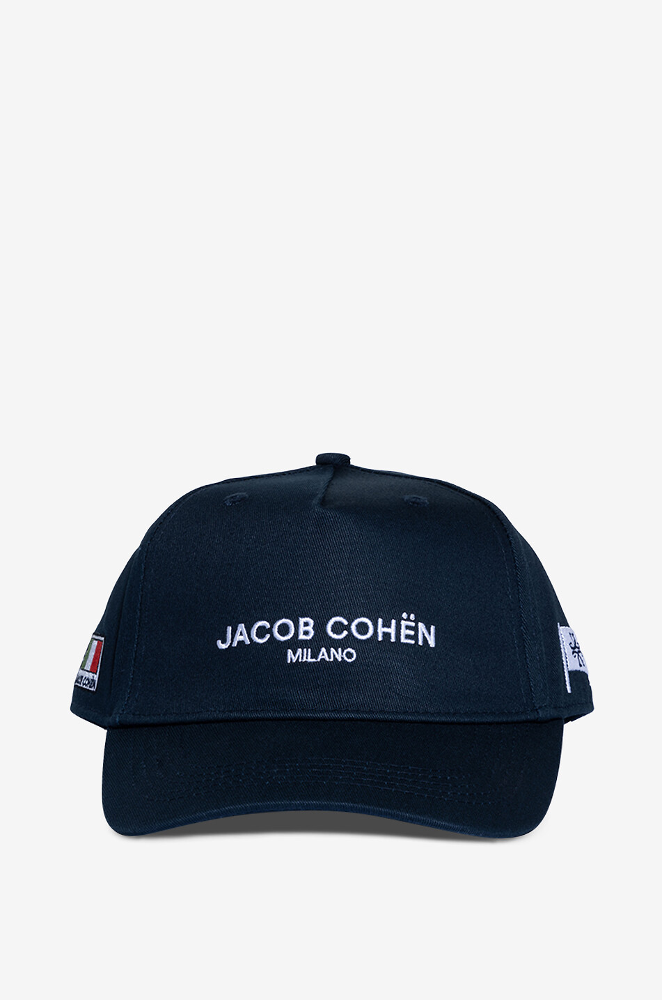 JACOB COHEN Casquette en coton JACOB COHËN MILANO Homme BLEU FONCE 1