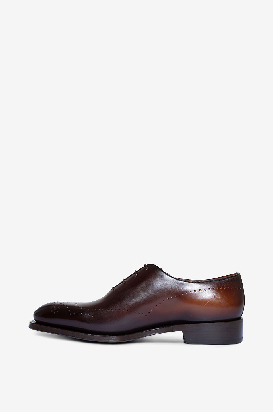 SANTONI Richelieus en cuir Homme COGNAC 3