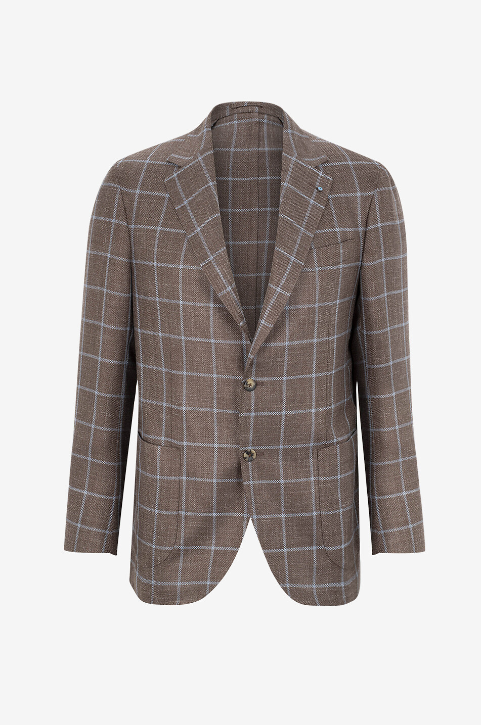 Karierter Blazer aus Schurwolle Gallipoli