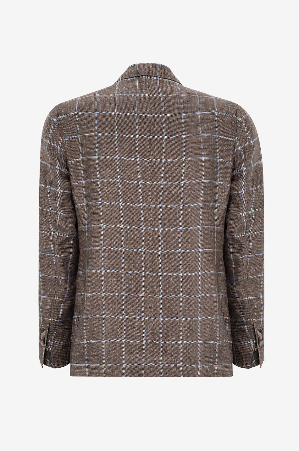 Karierter Blazer aus Schurwolle Gallipoli