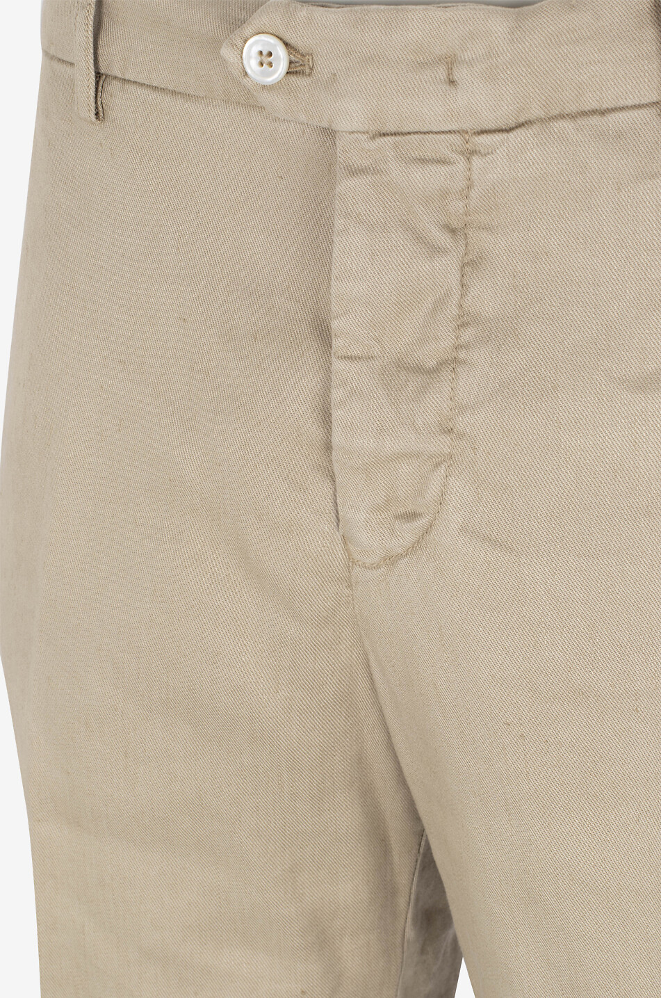 MARCO PESCAROLO Bermuda en lin Faro Homme Beige clair 3