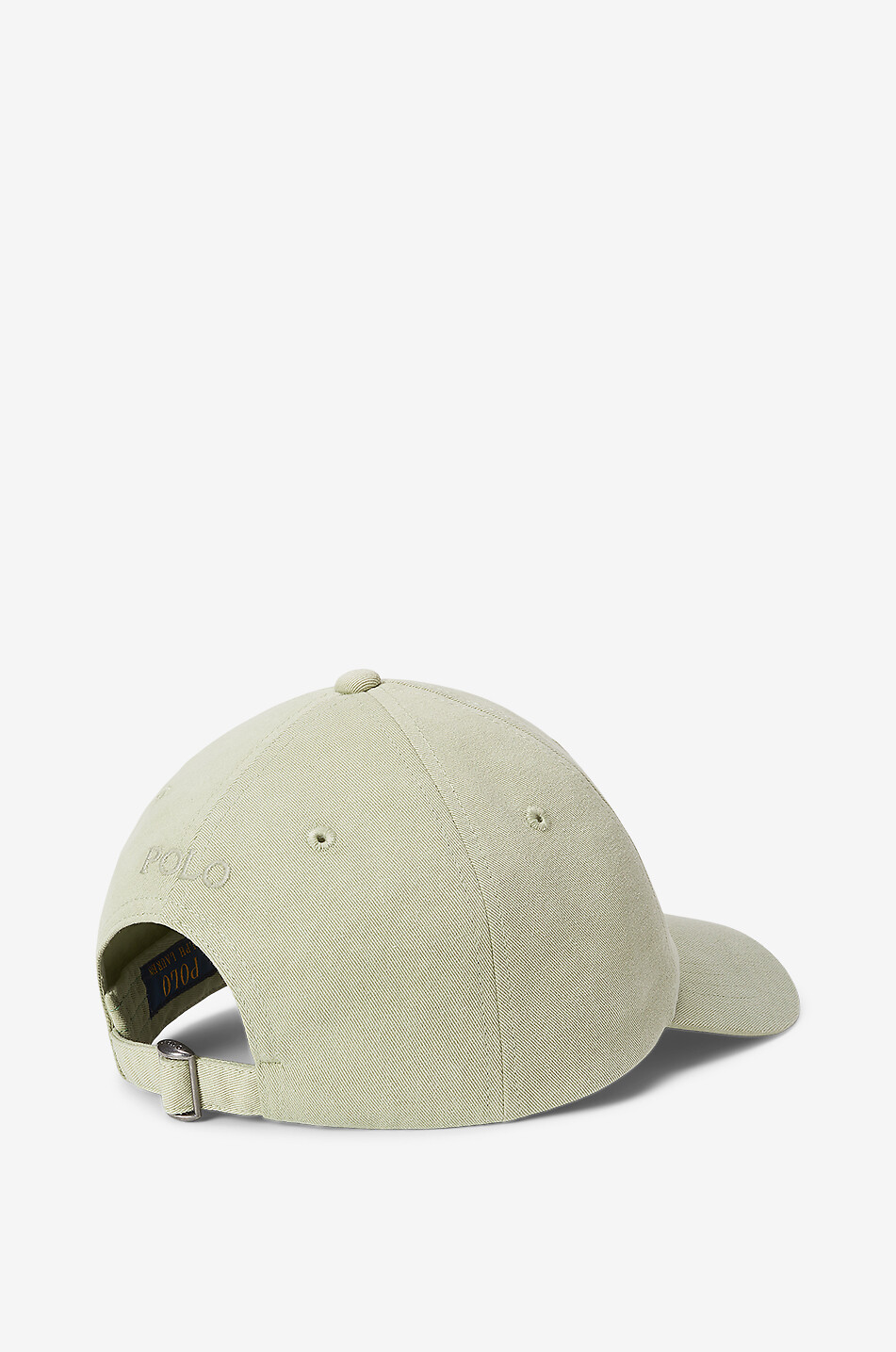 POLO RALPH LAUREN Pony cotton twill baseball cap Women LIGHT GREEN 2