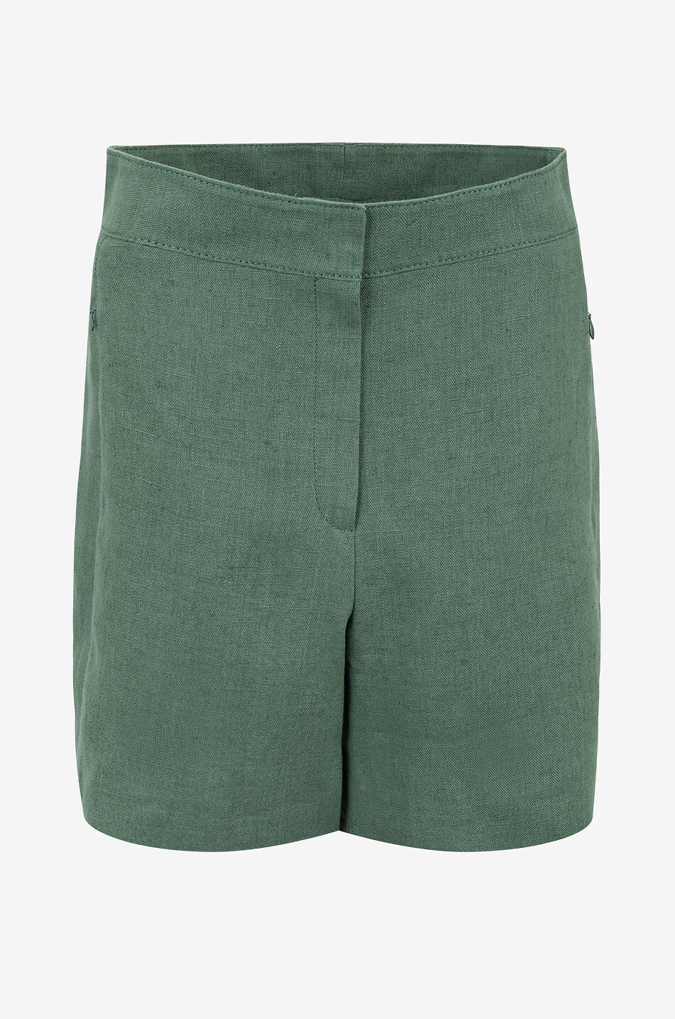 AKRIS PUNTO Weite Shorts aus Leinen Filia Damen KHAKI 1