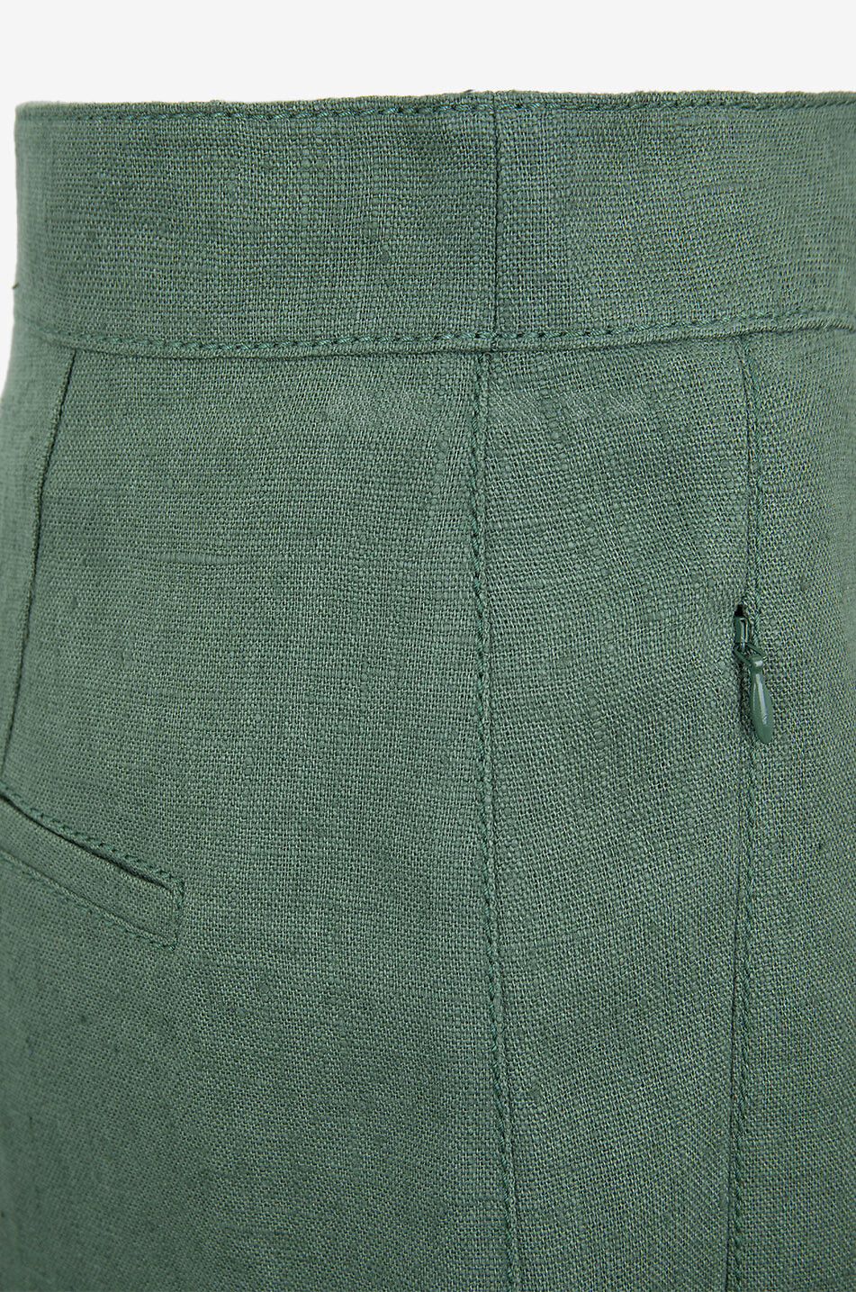 AKRIS PUNTO Weite Shorts aus Leinen Filia Damen KHAKI 3