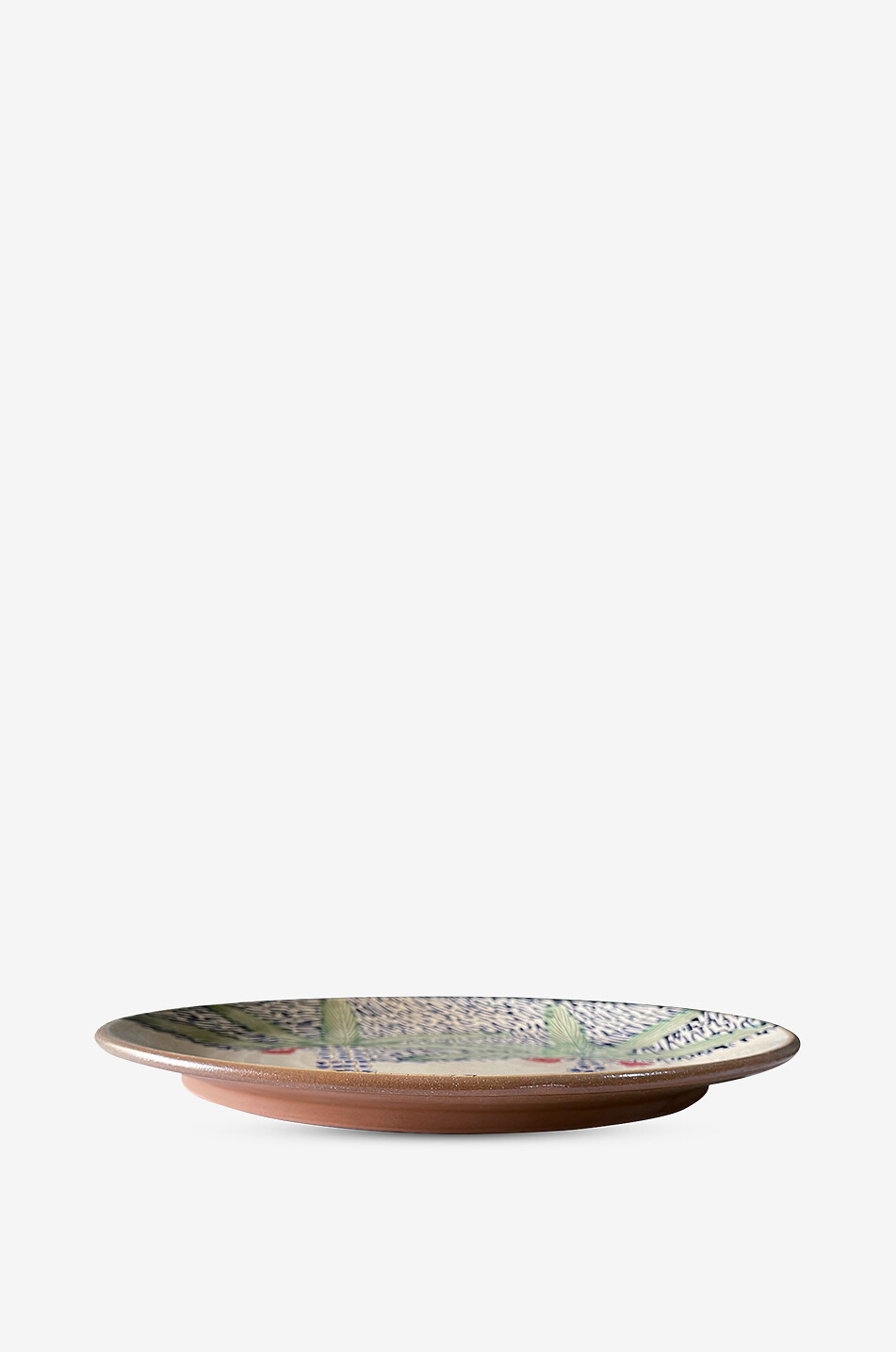 Assiette plate en céramique Hakeem Nakhlateen - D40