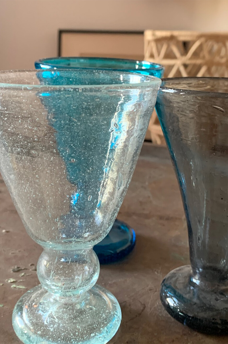 TAKECAIRE Verre à vin Kès - H14 Maison BLANC 3