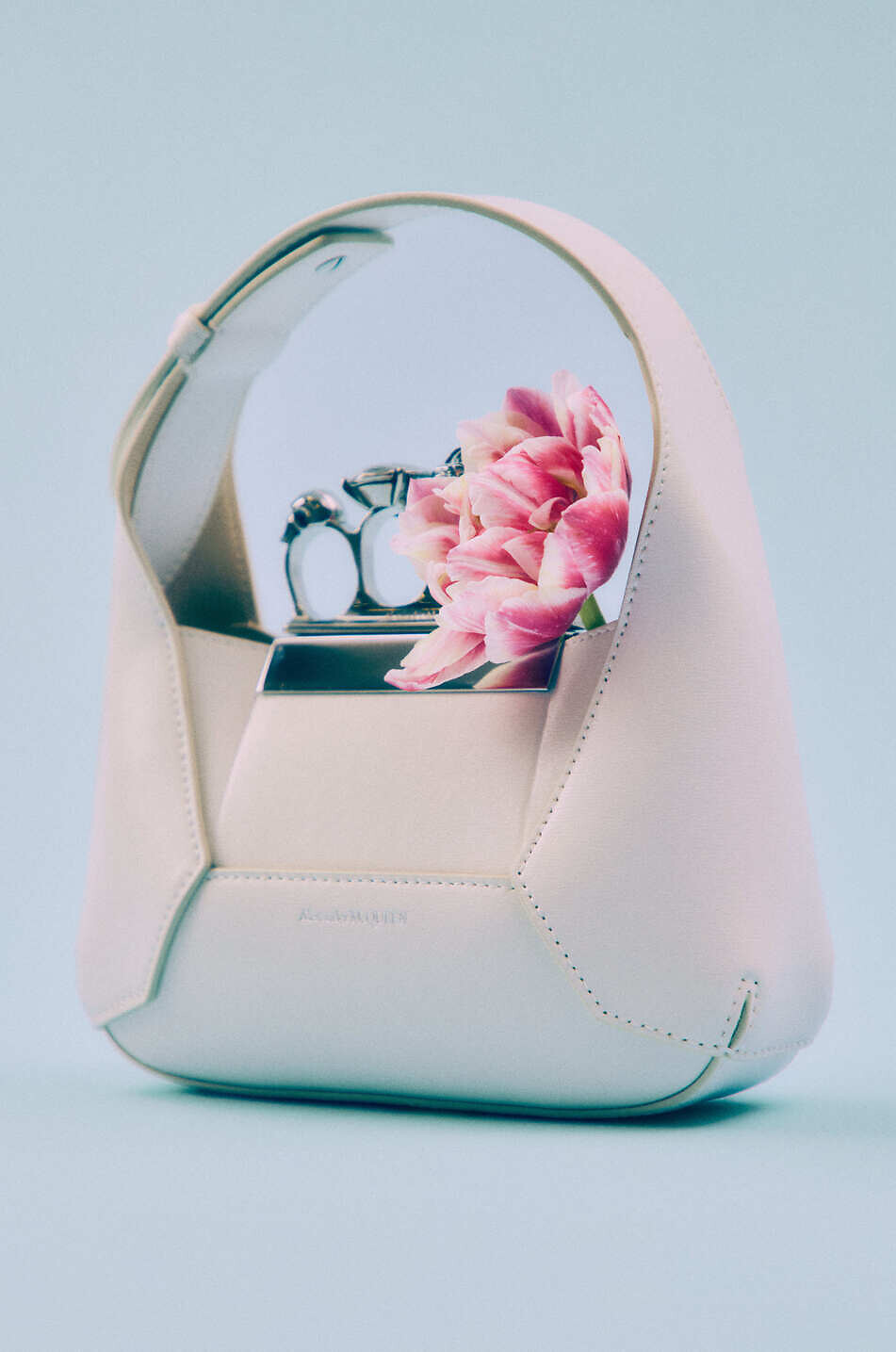 Sac à main en cuir The Jewelled Hobo Mini