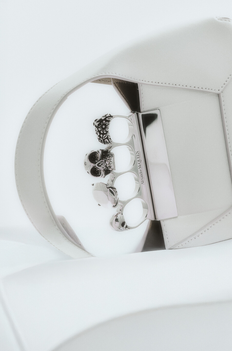 Sac à main en cuir The Jewelled Hobo Mini