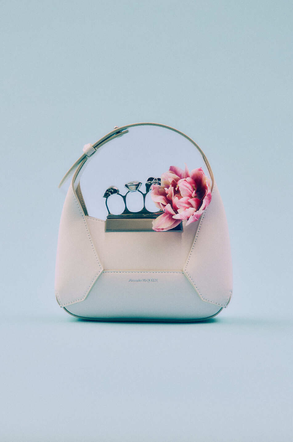 Sac à main en cuir The Jewelled Hobo Mini