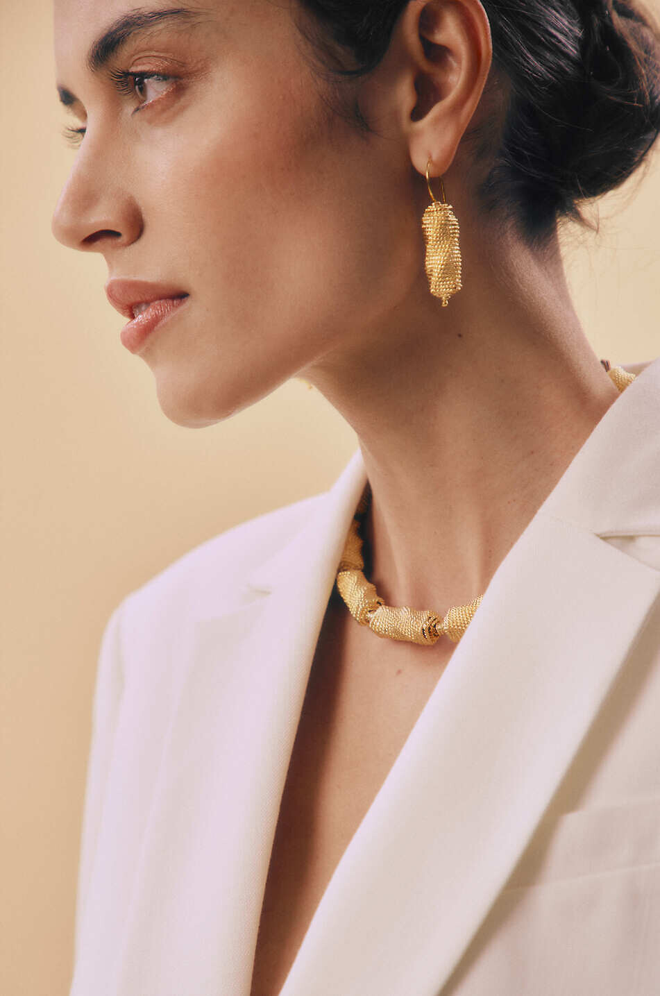 TOHUM Savanna Ruba gold-tone earrings Women GOLDEN 2