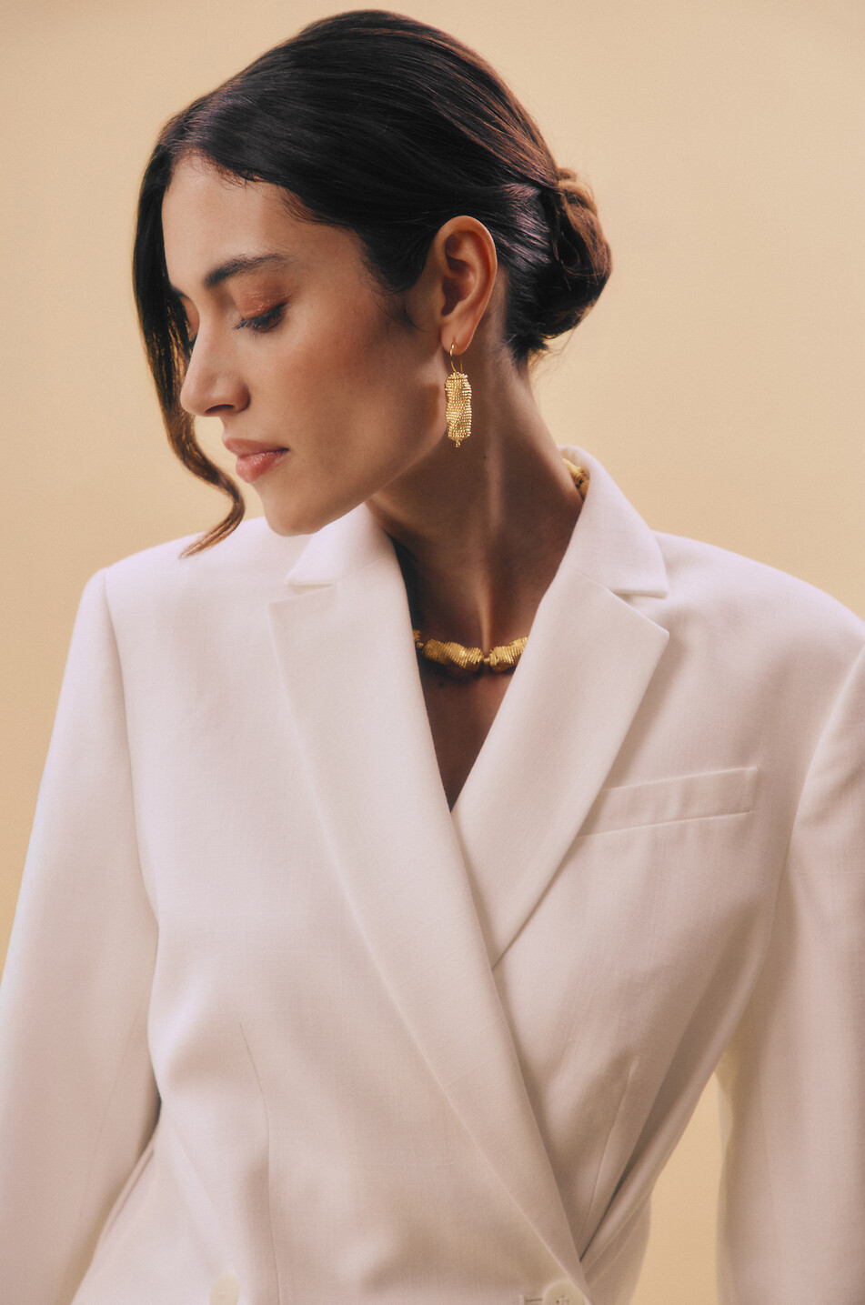 TOHUM Savanna Ruba gold-tone earrings Women GOLDEN 4