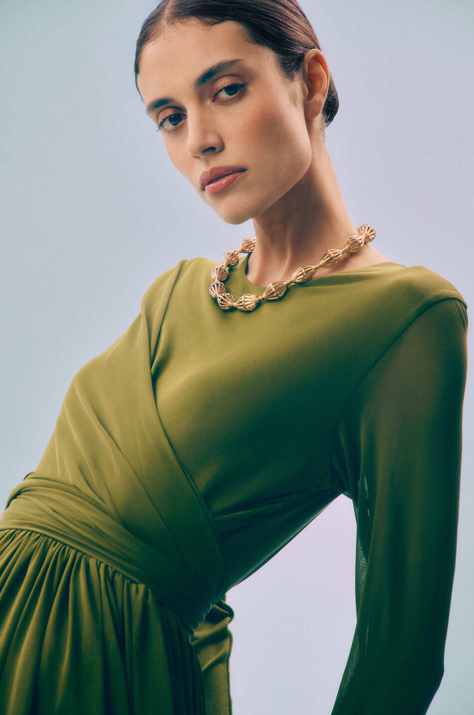 Goldene Halskette Savanna Fulani