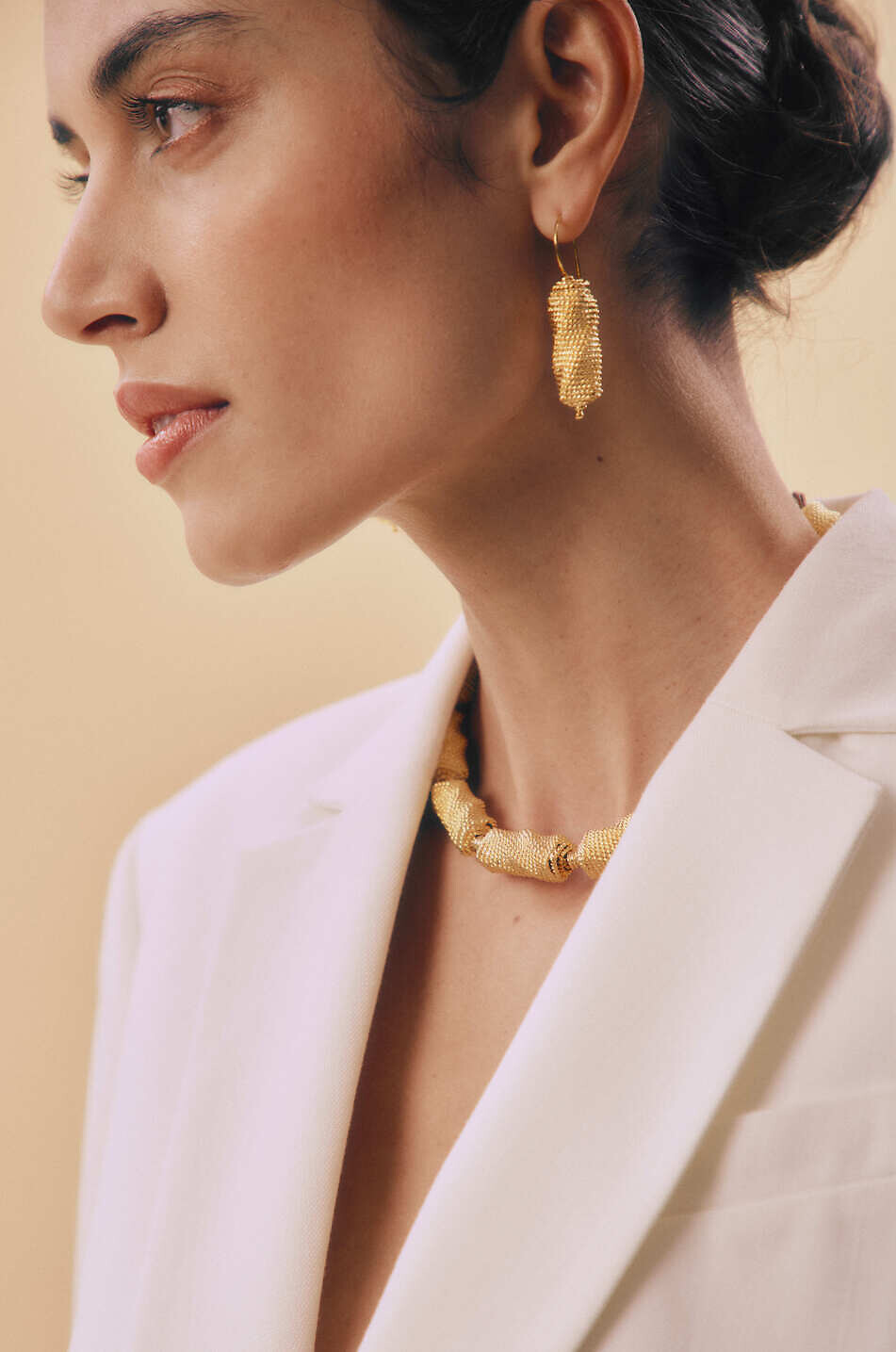 TOHUM Savanna Ruba chocker necklace Women GOLDEN 2