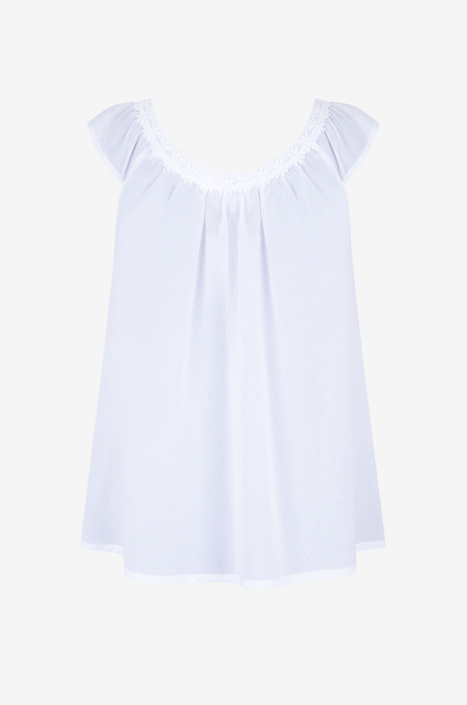 CELESTINE Pyjama short en coton Conny Femme BLANC 3