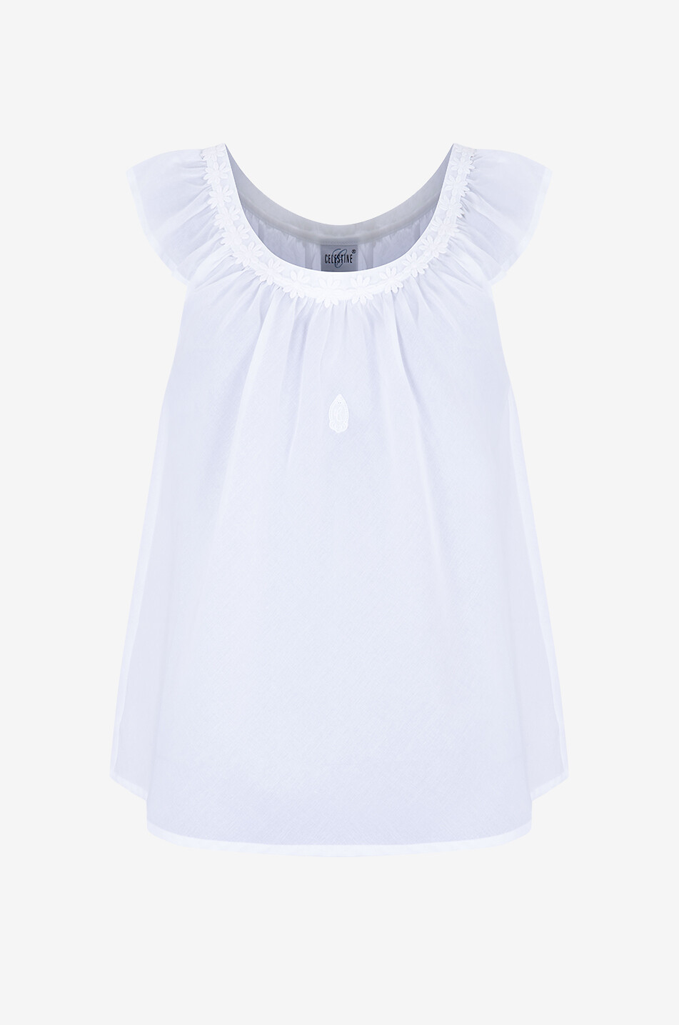 Pyjama short en coton Conny