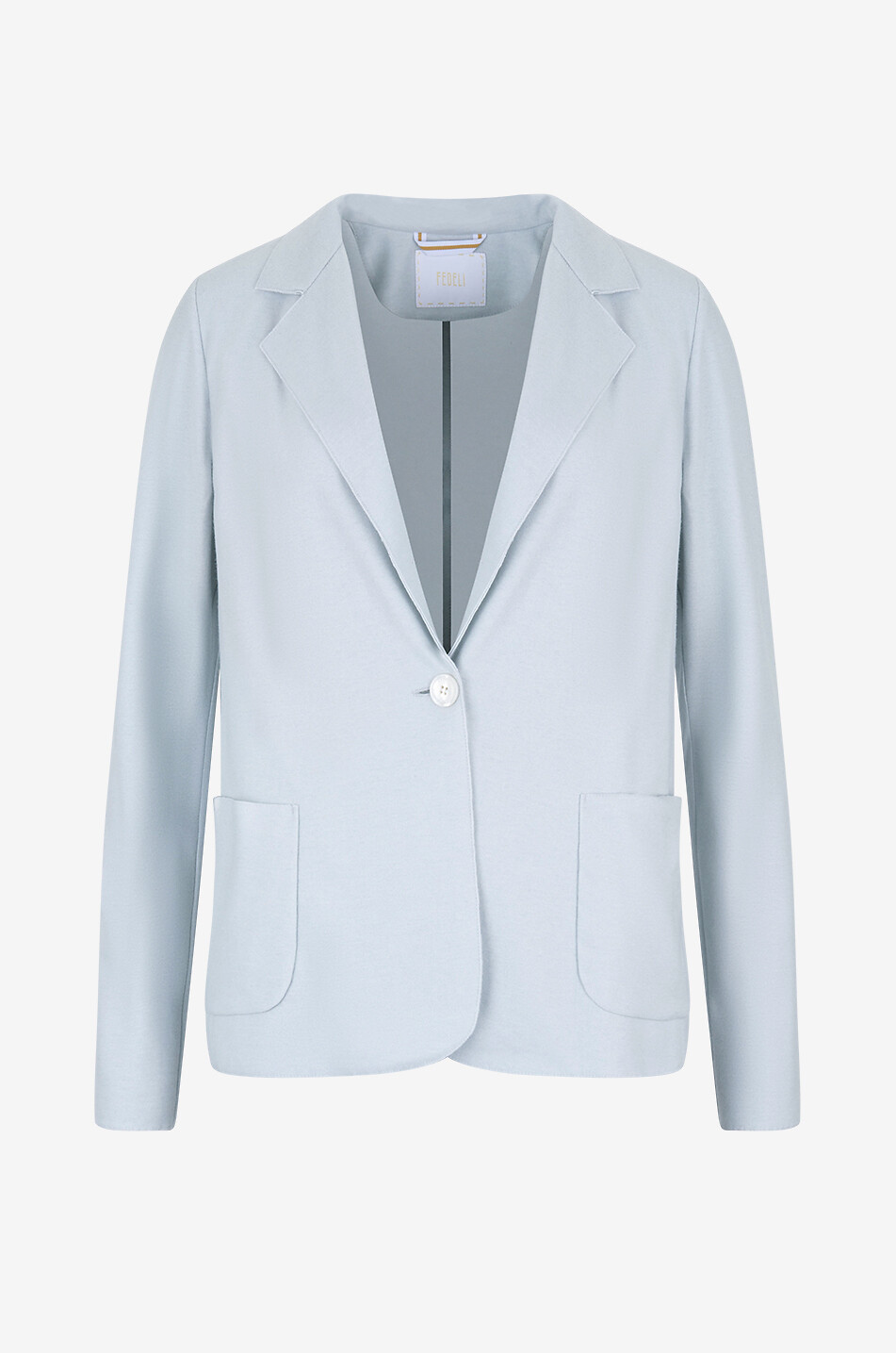 FEDELI Kelly cashmere blazer Women LIGHT GREEN 1